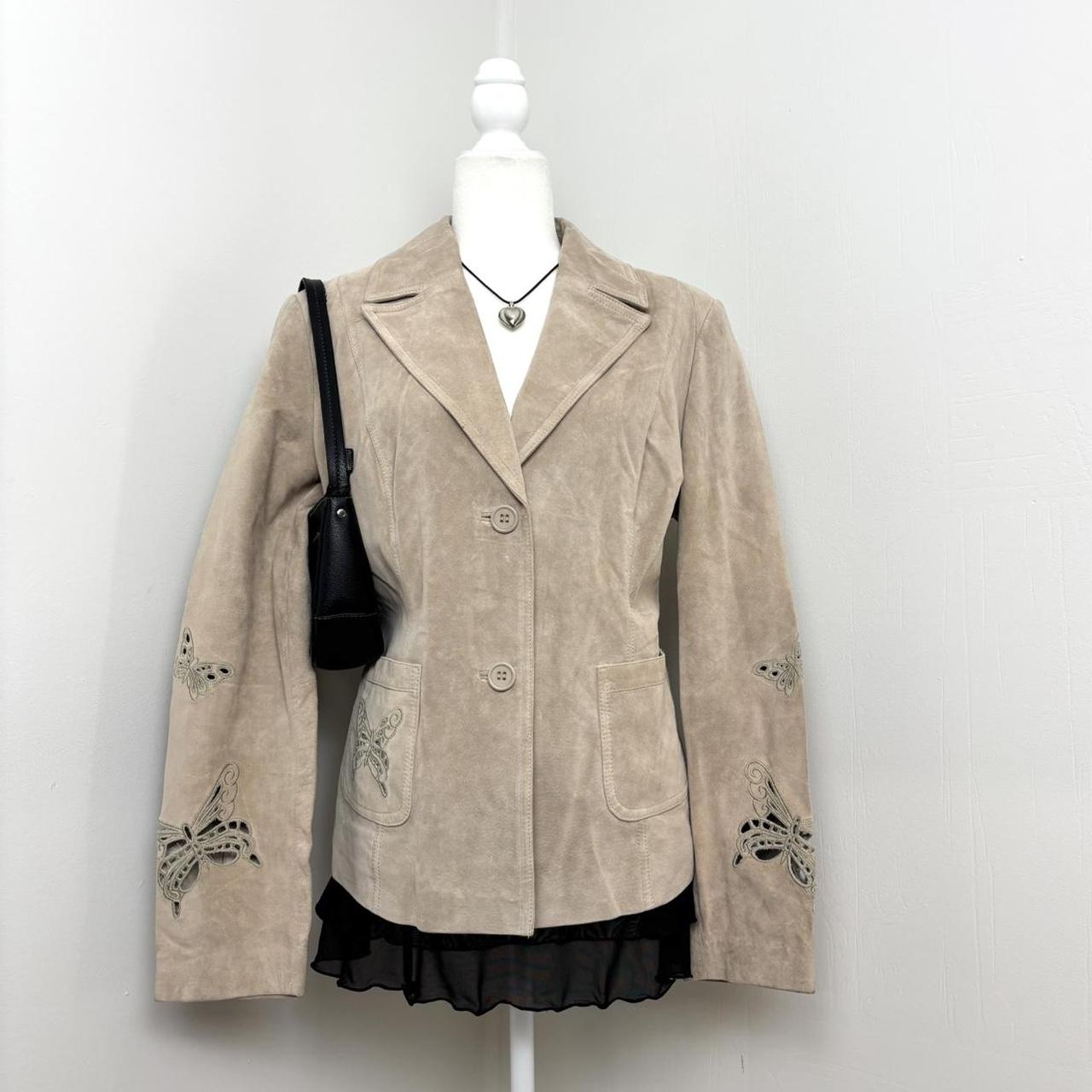 Together Women's Blazer Jacket - Tan/Cream - 18 –… - image 1