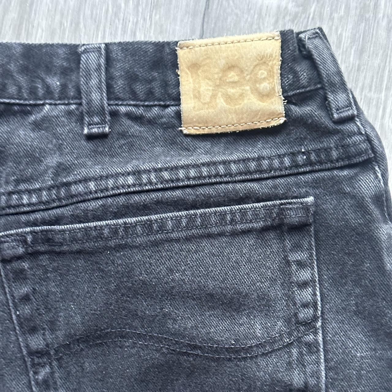 Lee Men’s Black Jeans Fits like a 36x34 Great... - Depop