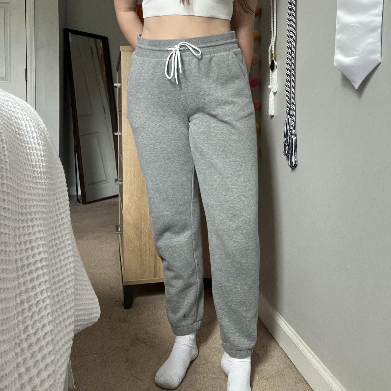 grey fleece sweatpants by wild fable from target.