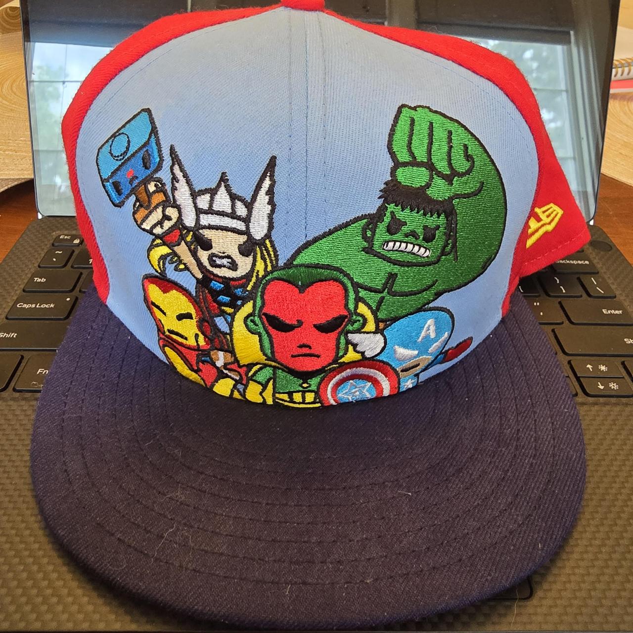Marvel Men's Hat - Multi/Black – Marvel Avengers … - image 4