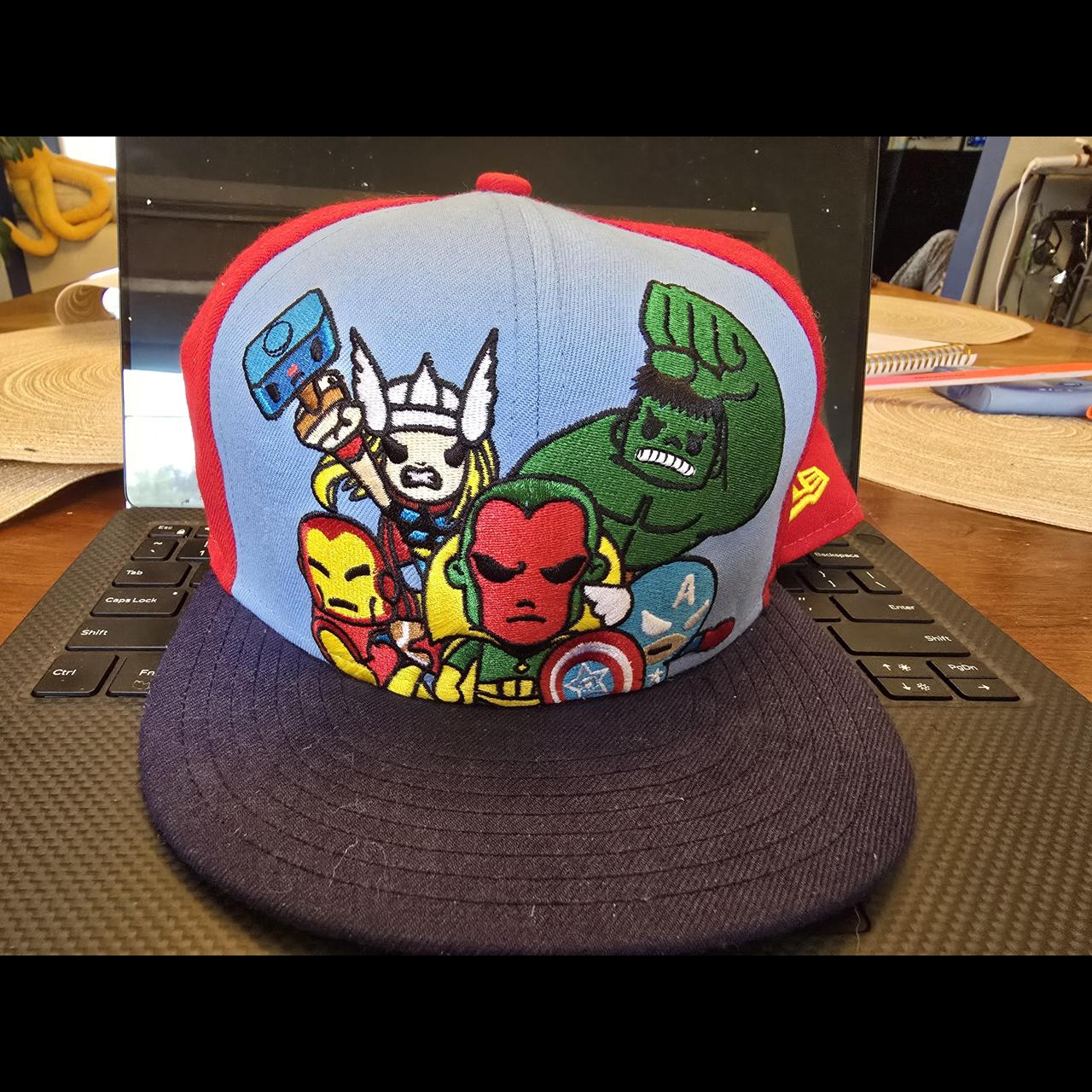 Marvel Men's Hat - Multi/Black – Marvel Avengers … - image 5
