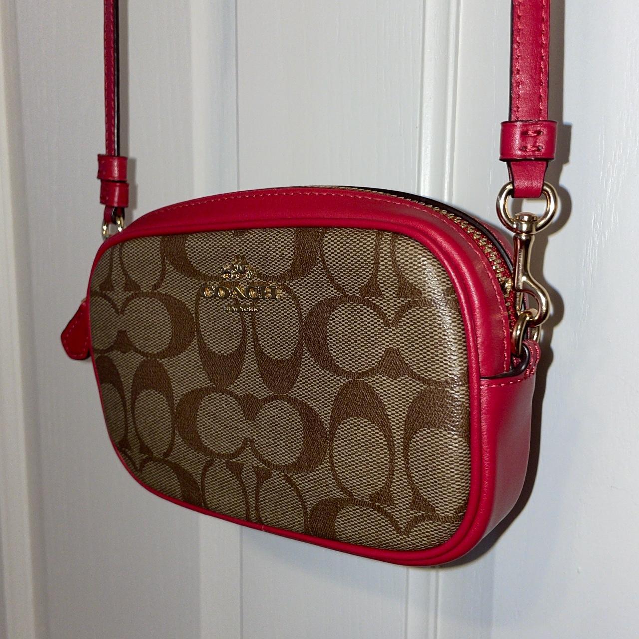 Coach, Bags, Coach Imbrown True Red Coach Bag