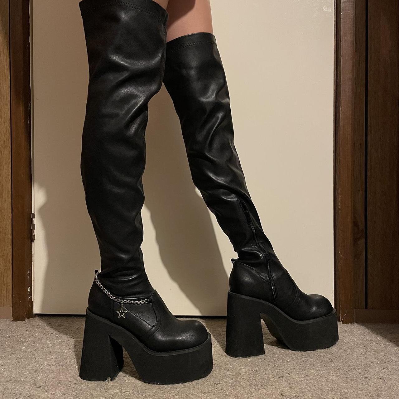 Bratz x Dollskill Platform Boots Women’s Size... - Depop