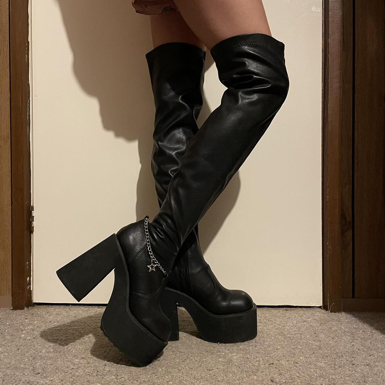 Bratz x Dollskill Platform Boots Women’s Size... - Depop