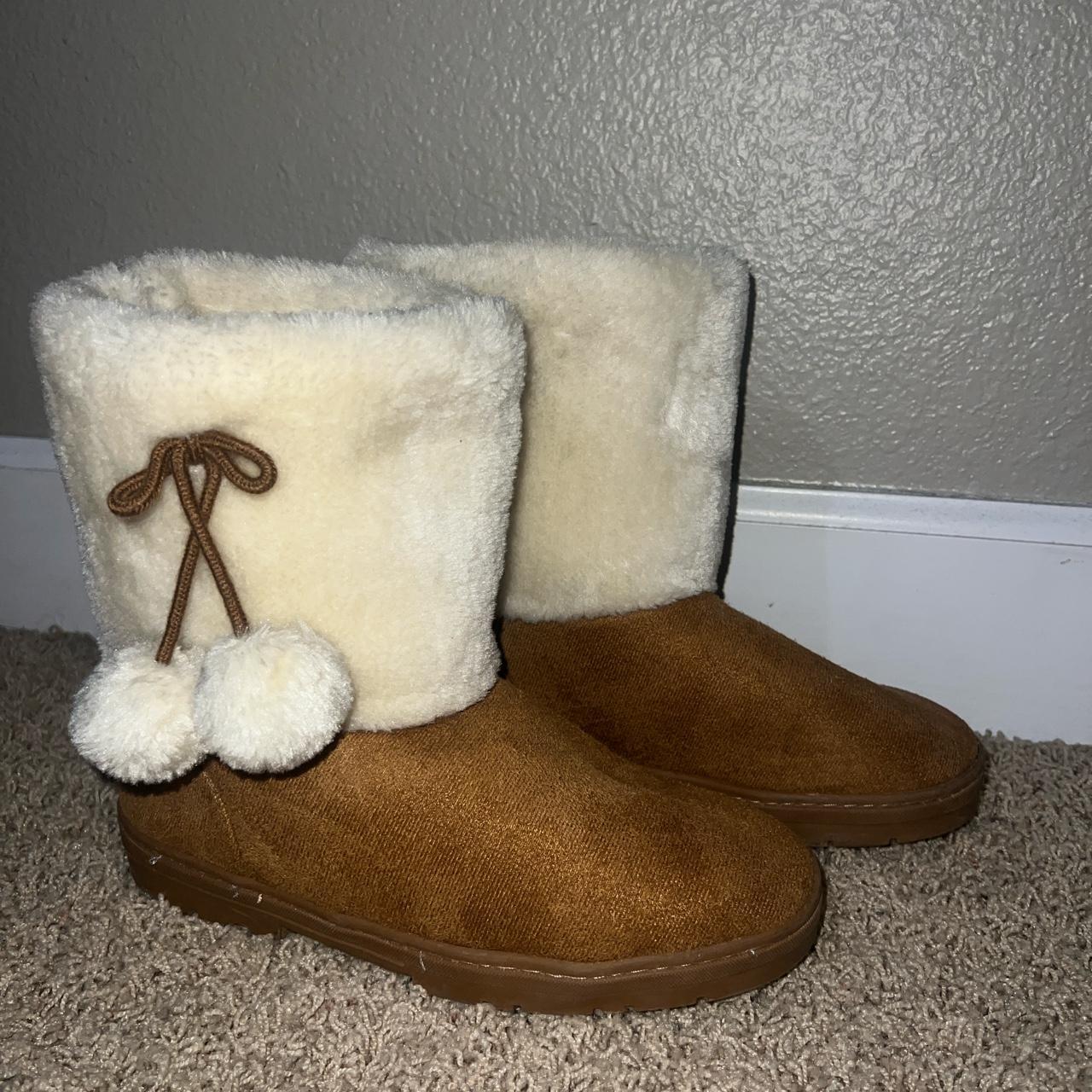 Chestnut 2024 fur boots