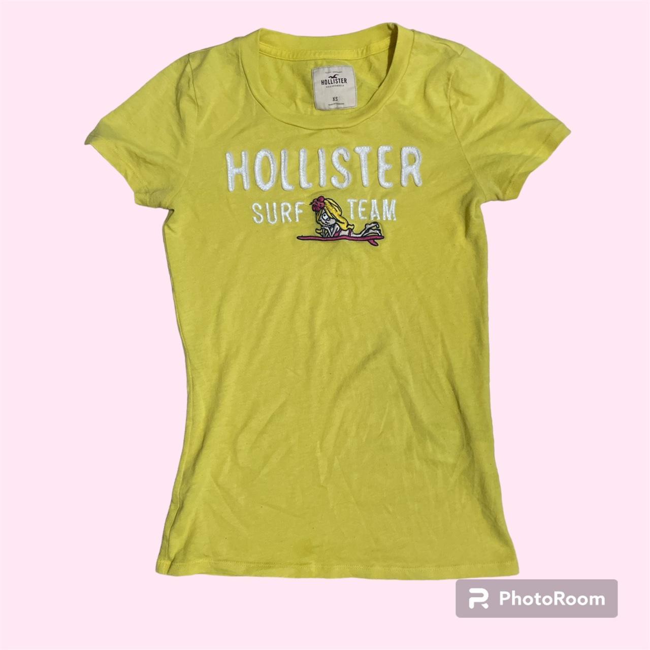 Hollis tee Shirt 🏄🏽‍♀️ Size XS Brand Hollister Only... Depop