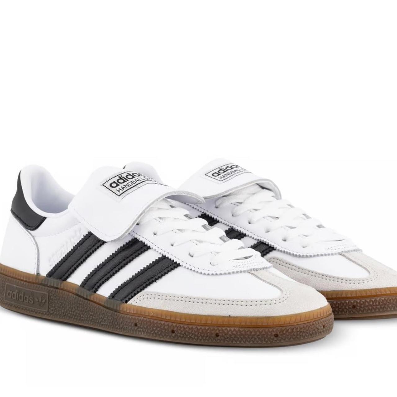 ADIDAS ORIGINALS HANDBALL SPEZIAL White grey black... - Depop