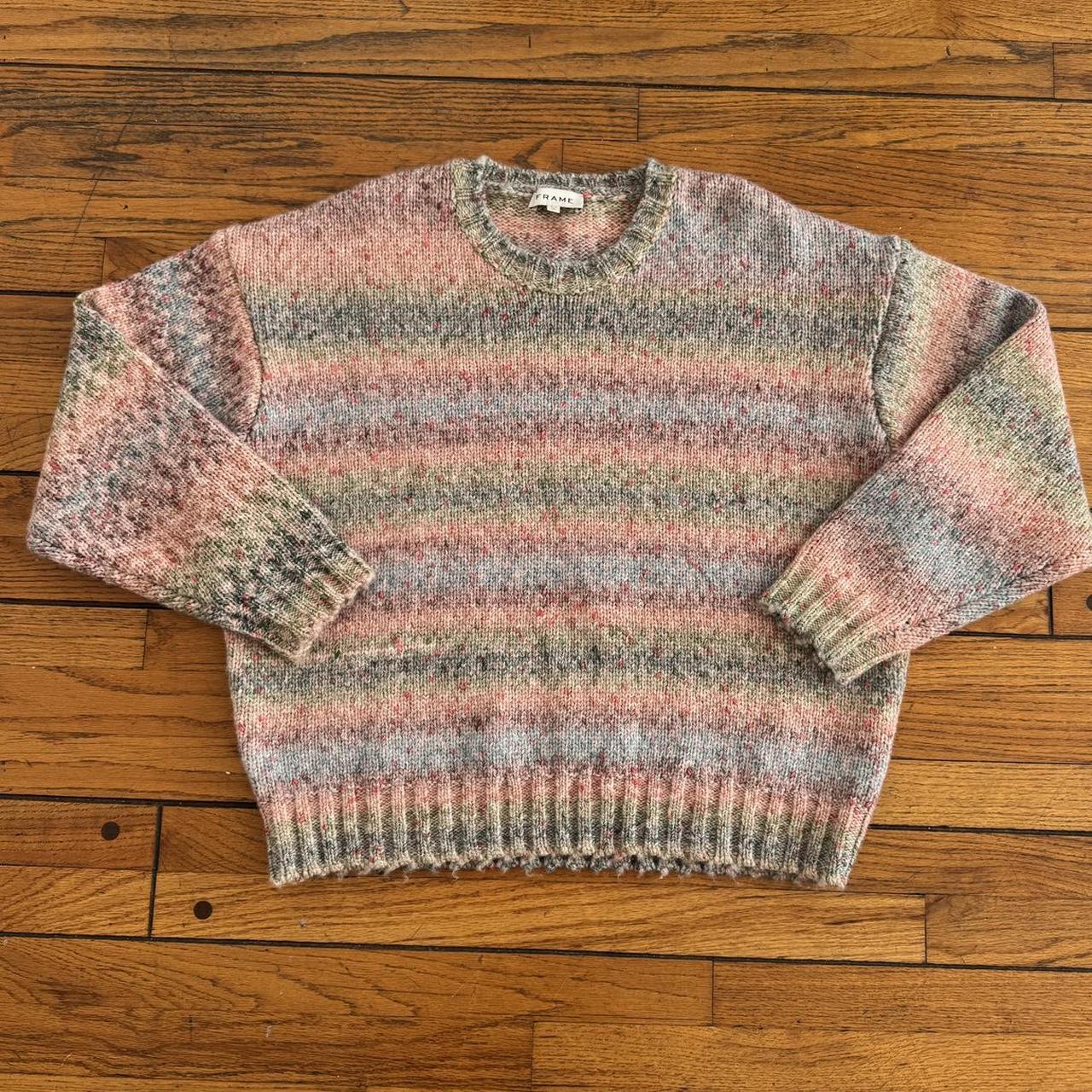 Frame Men's Sweater - Multi - M – frame multicolo… - image 1
