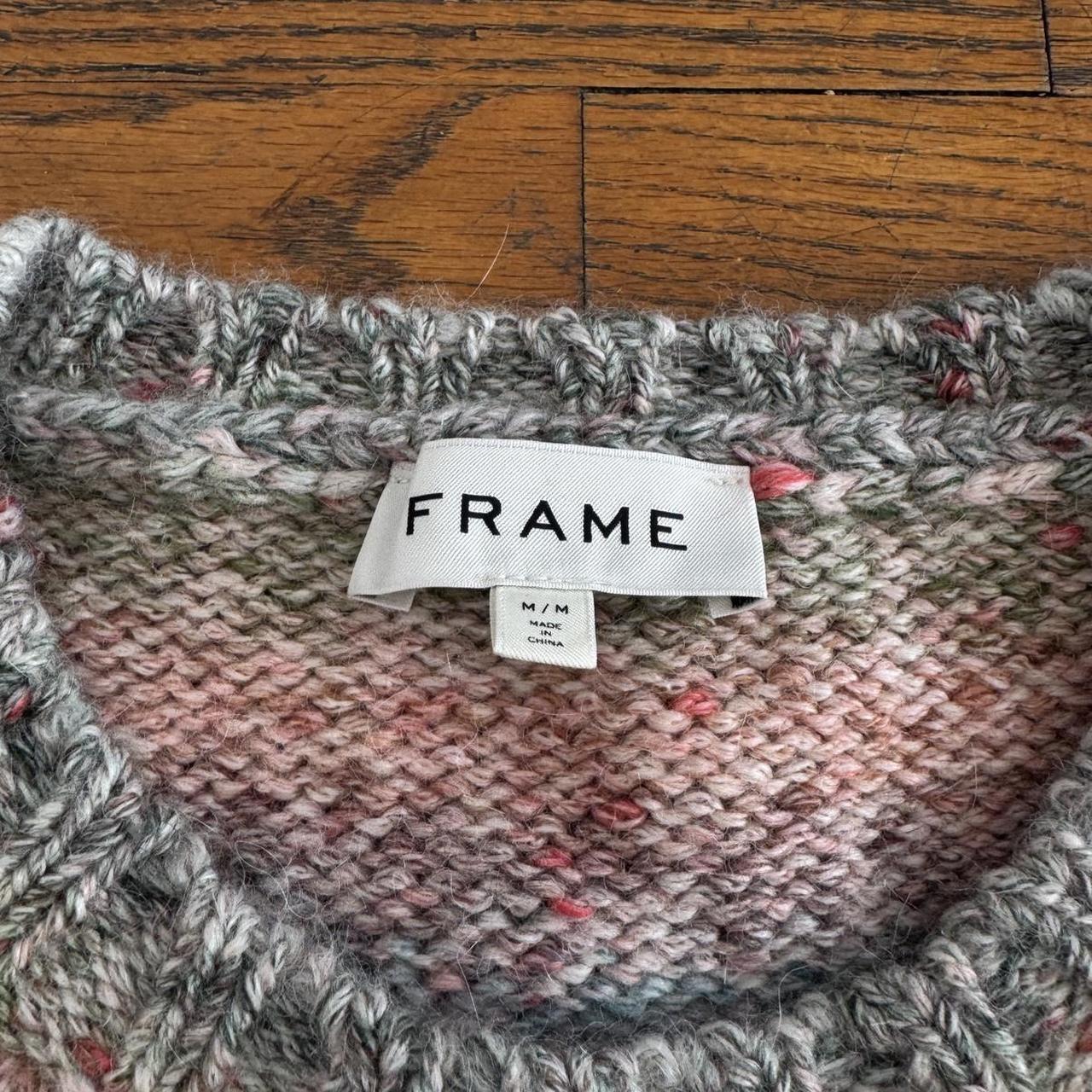 Frame Men's Sweater - Multi - M – frame multicolo… - image 2