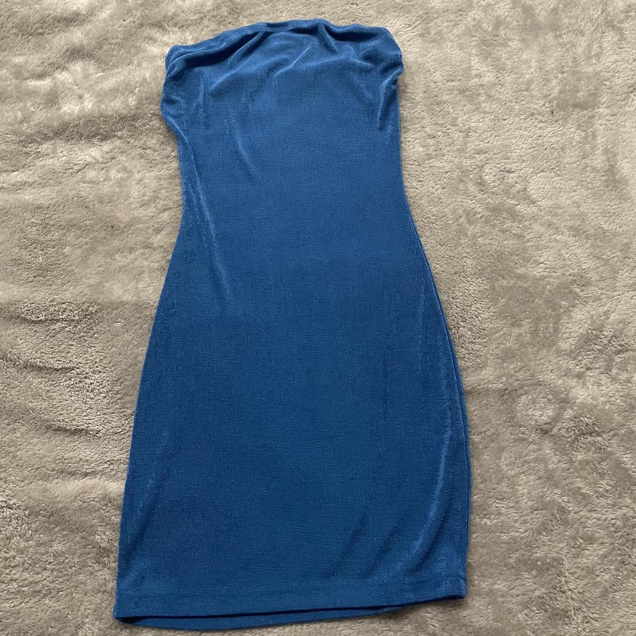 Princess Polly blue strapless mini dress (has a... - Depop