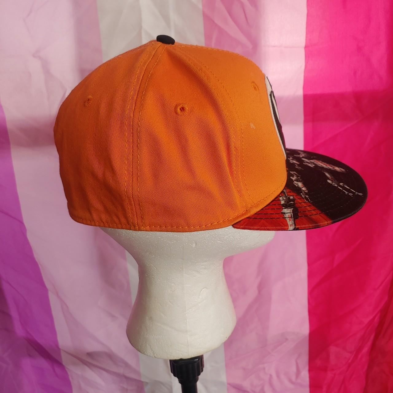 Star Wars Men's Orange and Black Hat | Depop