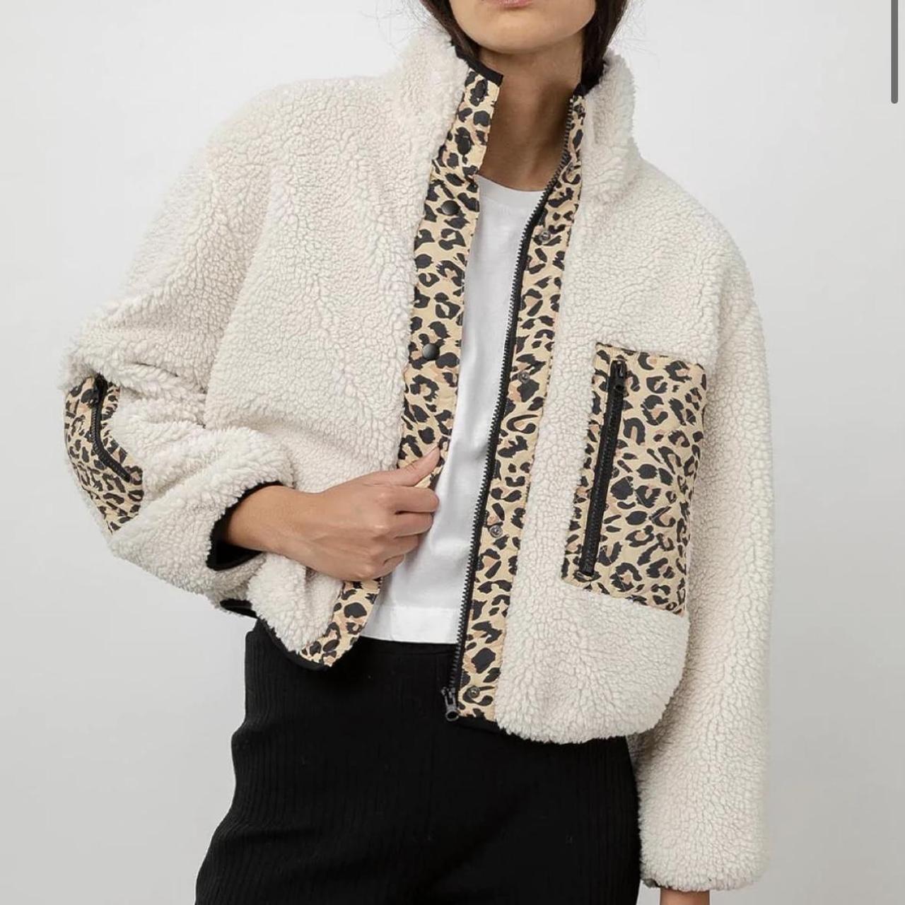 Womens Jacket Rails Sherpa Jacket Rails Peyton Mixed Media Sherpa