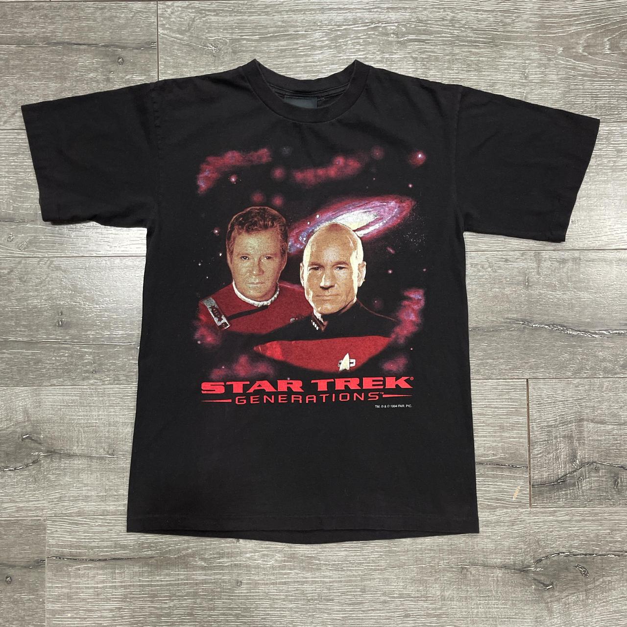 Vintage 1994 Star discount Trek Generations Single Stitch Tee Size X-Large