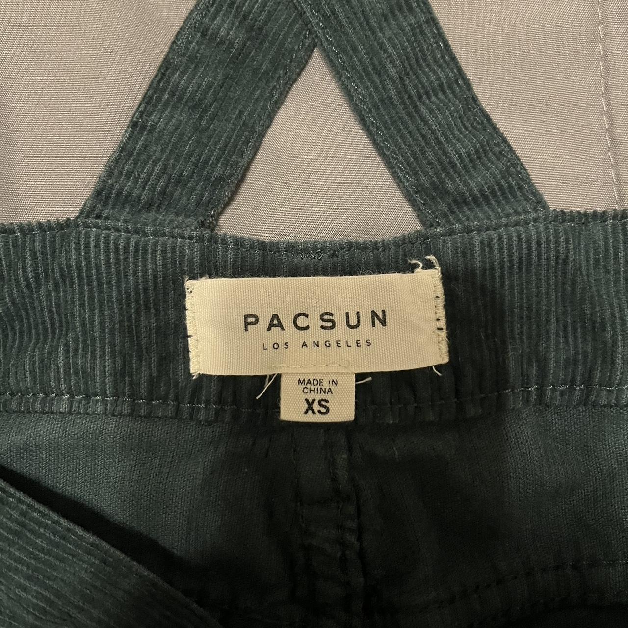 Pacsun green corduroy dress - Depop