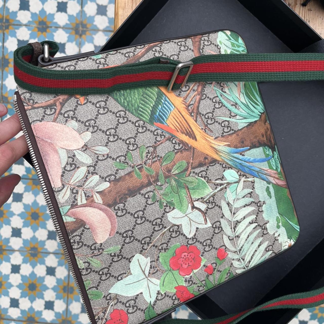 Rare Gucci Tian Supreme Messenger Bag, didn’t suit... Depop