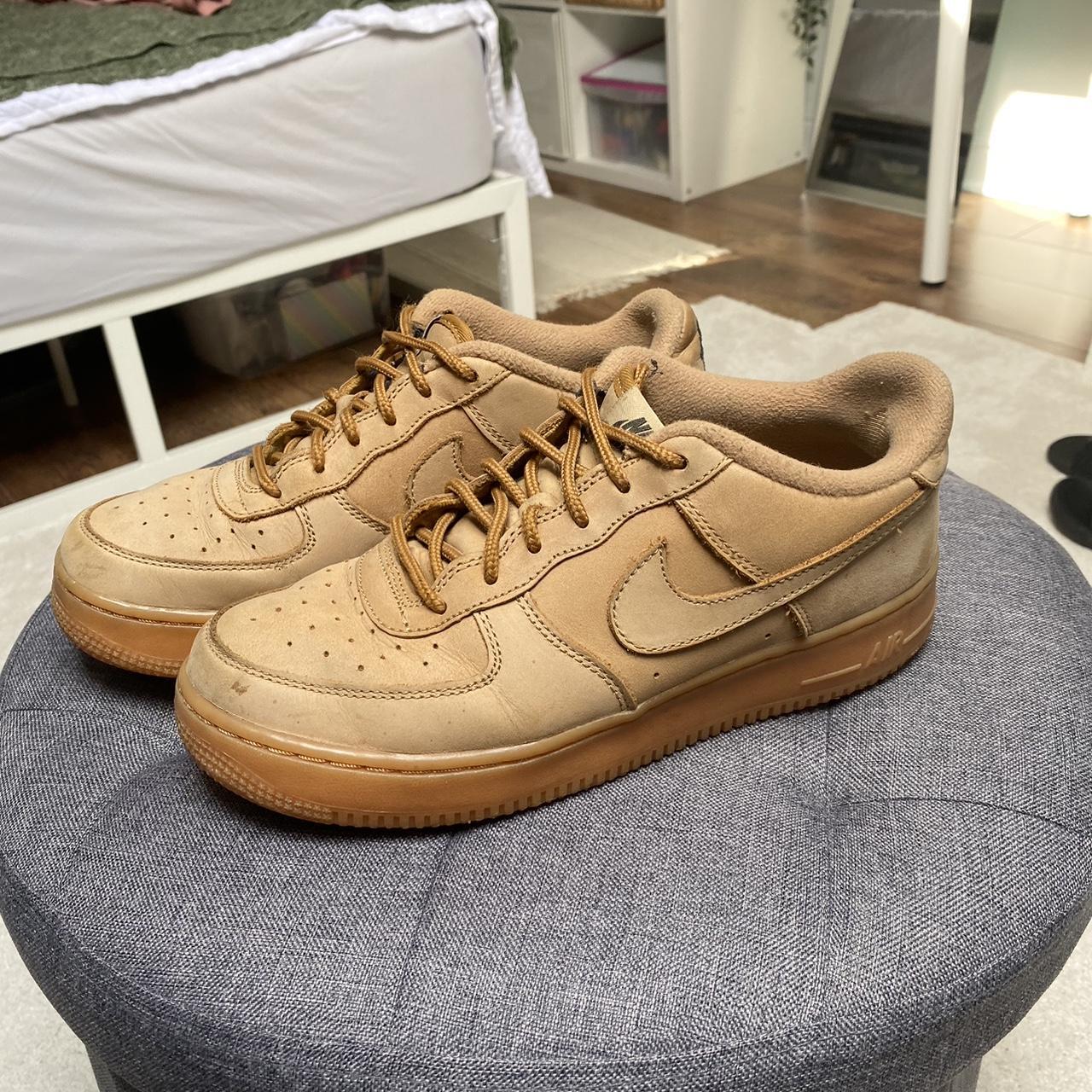 Tan suede store af1