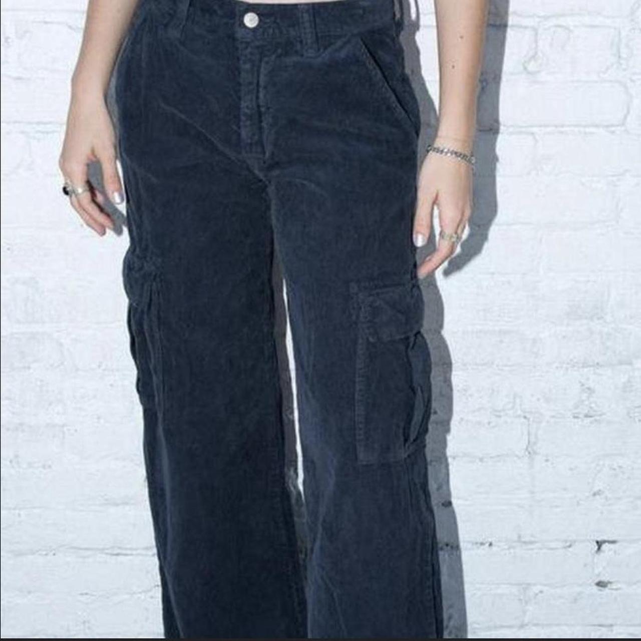 brandy melville tatum corduroy cargo pants * in... Depop