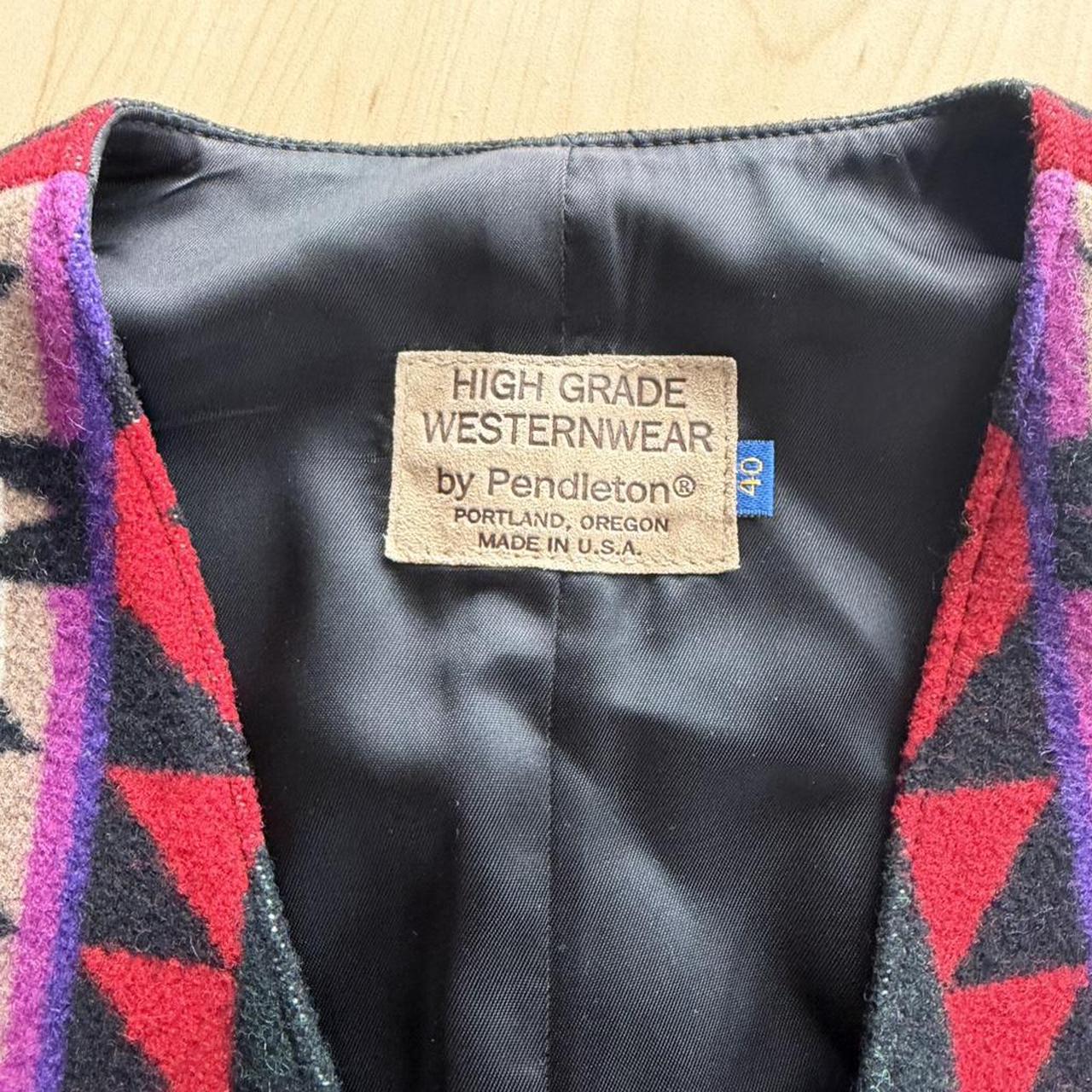 Pendleton Men's Vest - Multi - M – Pendleton High… - image 3