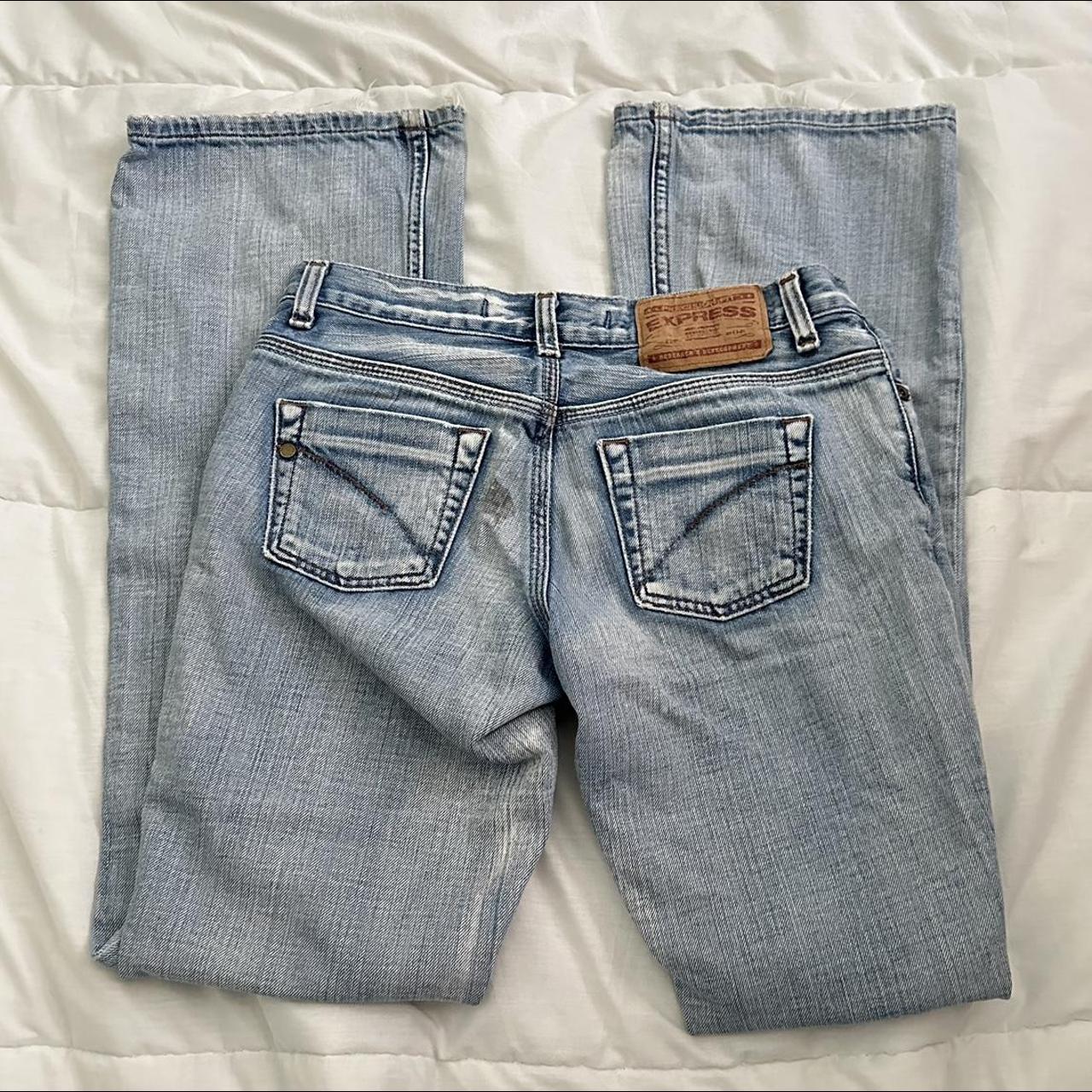 Y K Lowrise Bootcut Jeans Brand Express Low Depop