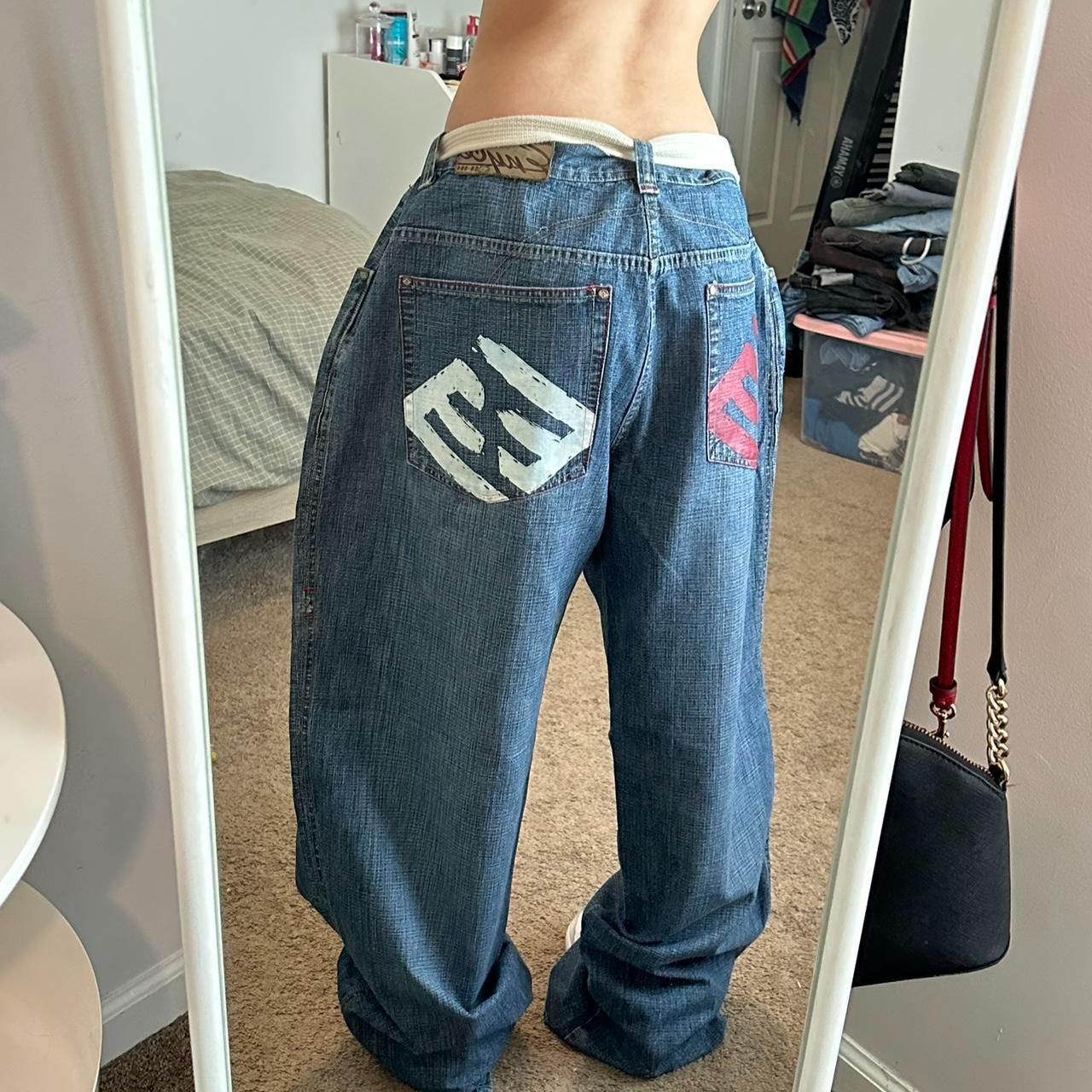 90s 2000s baggy jeans! Authentic Enyce jeans Depop