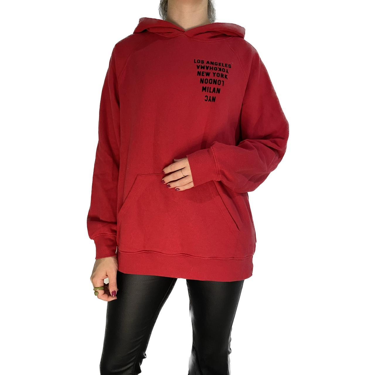 Forever 21 2025 red sweatshirt