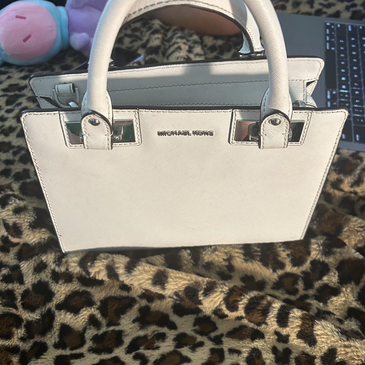 White Michael kors medium size bag michaelkors bag Depop