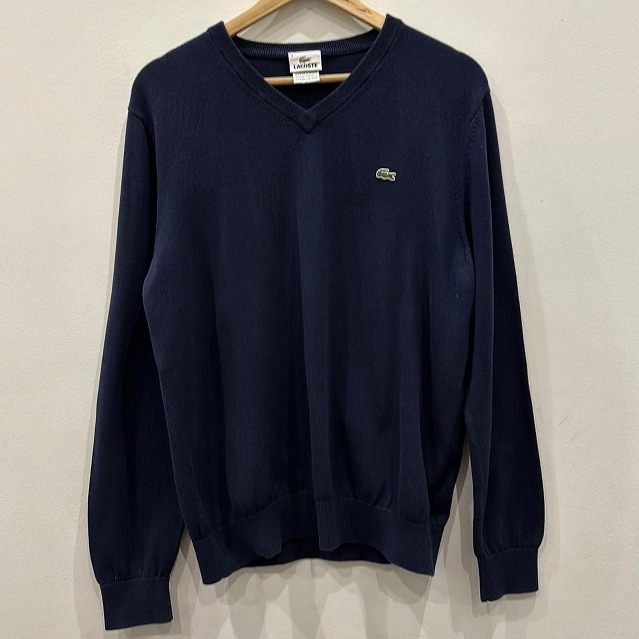 Lacoste v outlet neck jumper