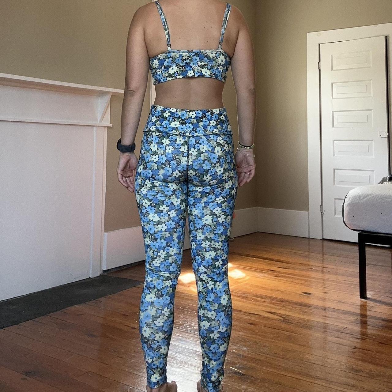 Forever 21 blue on sale leggings