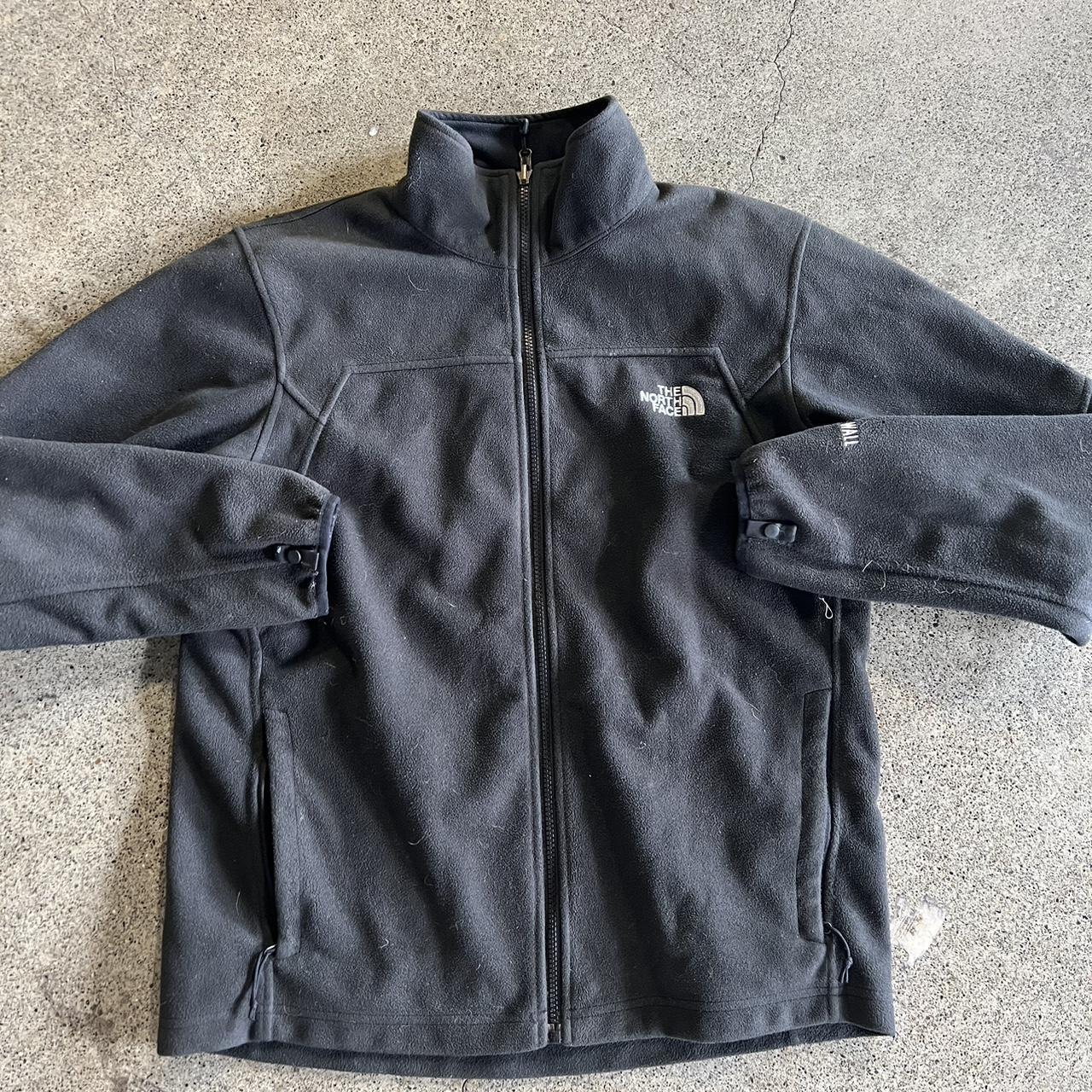 The North Face Men's Black and White Jacket