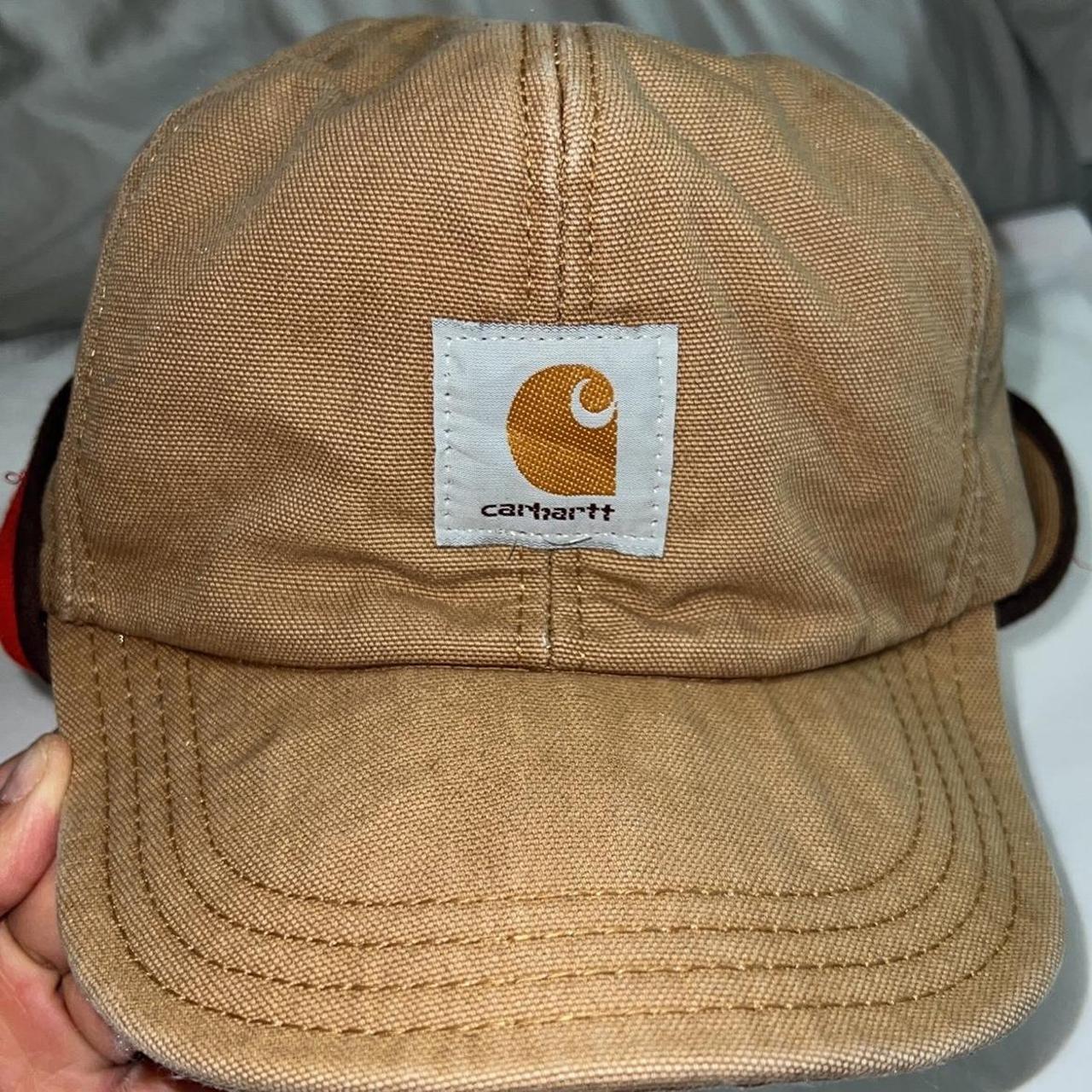 Carhartt hat with flaps on sale