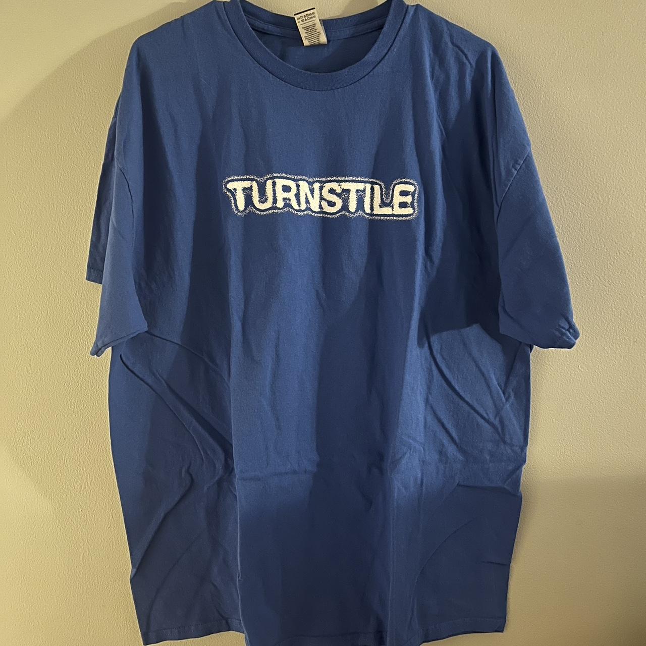 Turnstile US Tour Tee worn twice XXL #turnstile... - Depop