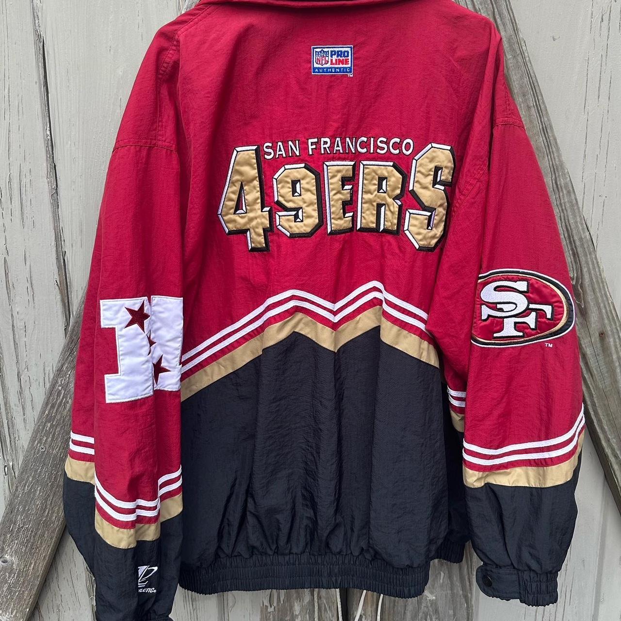 Vintage NFL San Francisco 49ers Pro Player Jacket - Depop