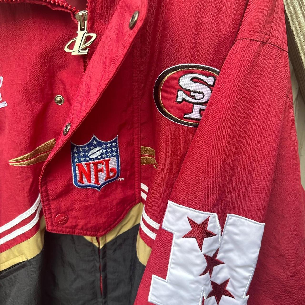 Vintage NFL San Francisco 49ers Pro Player Jacket - Depop