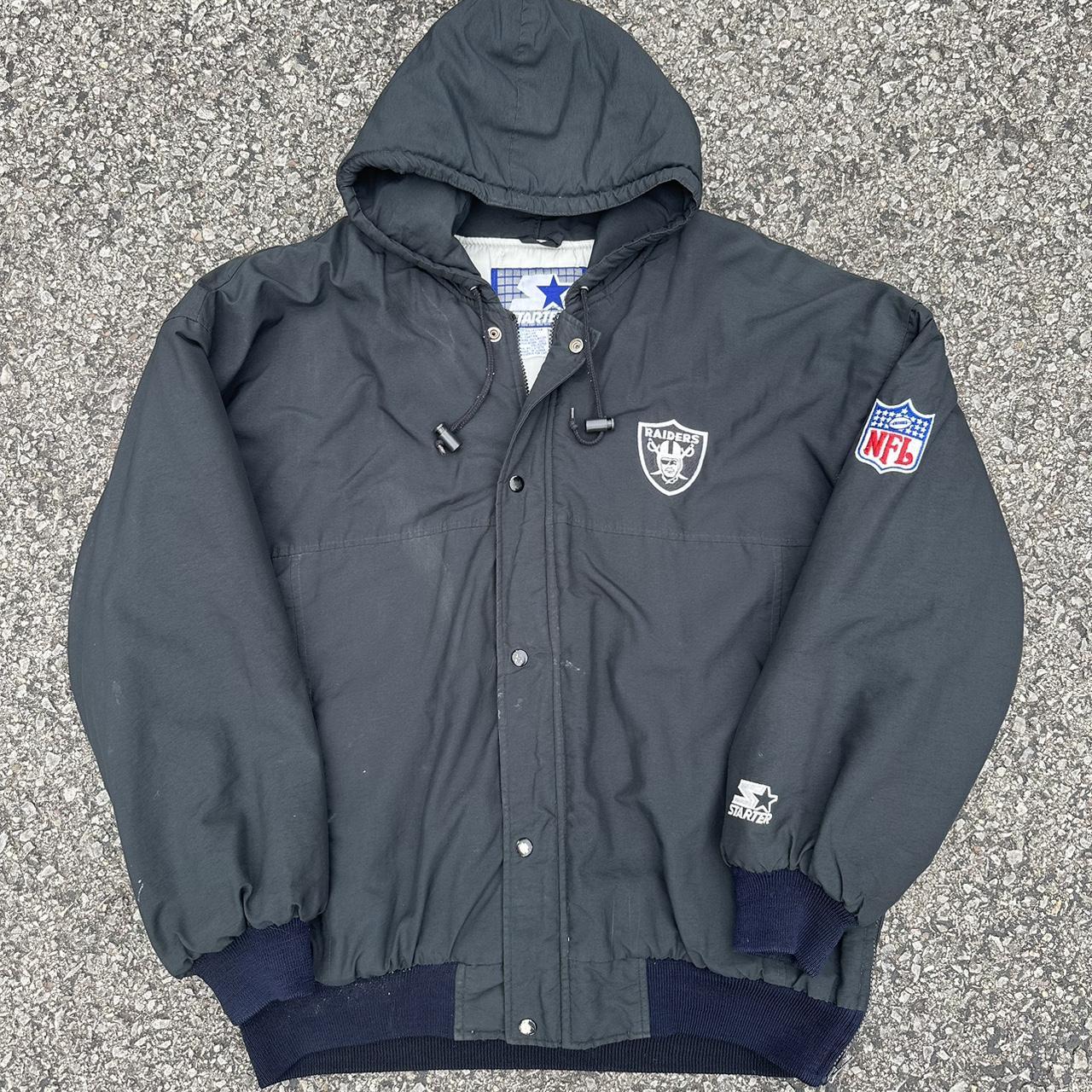 Vintage LA Raiders outlets Youth Starter Puffer