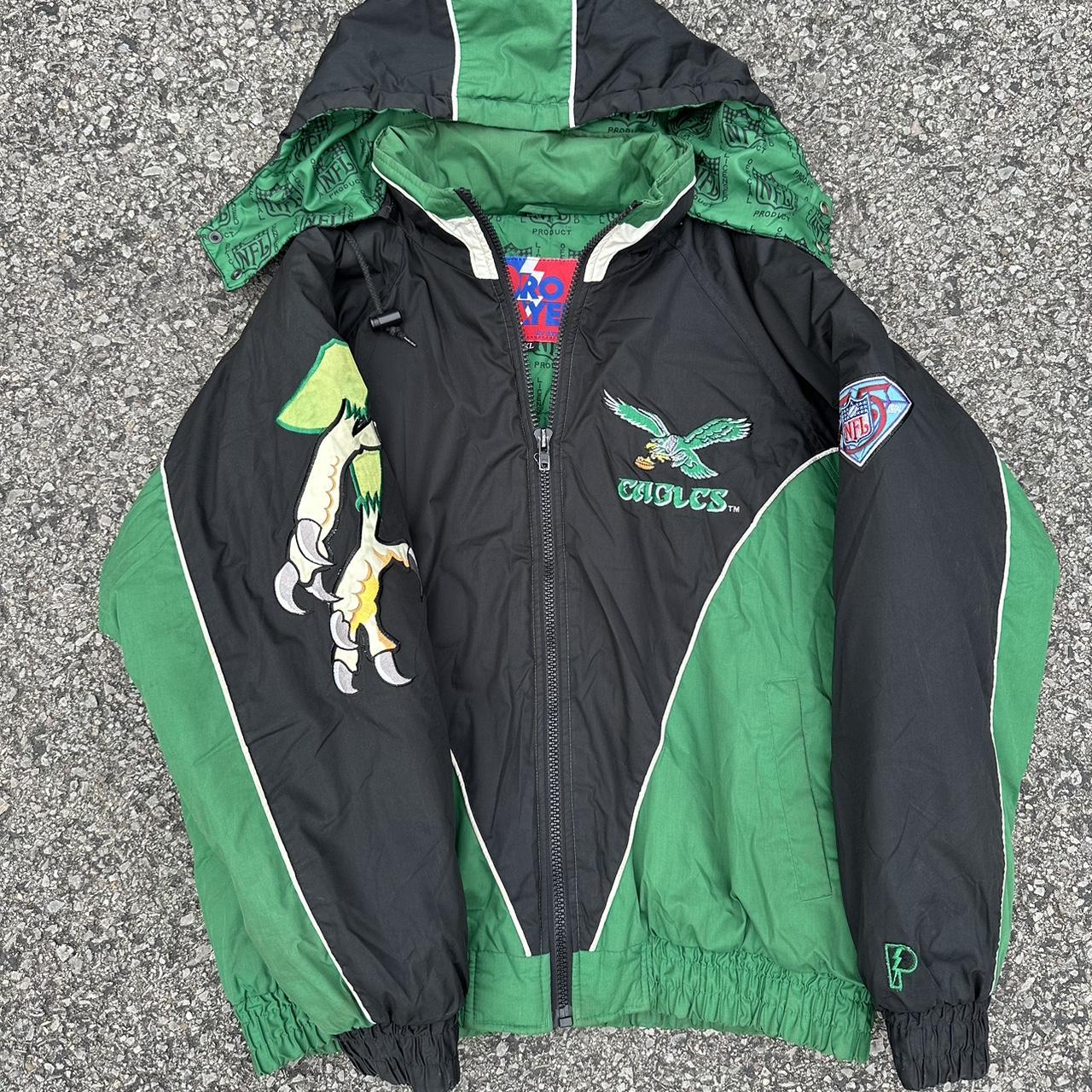 Vintage Philadelphia Eagles Puffer order Jacket