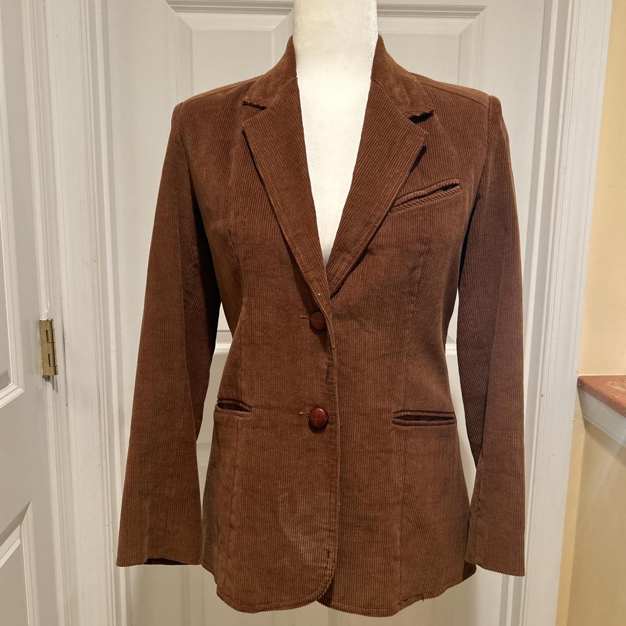 Vintage Ralph online Lauren Sport Brown Corduroy Riding Jacket Blazer Womens Size 2 Top