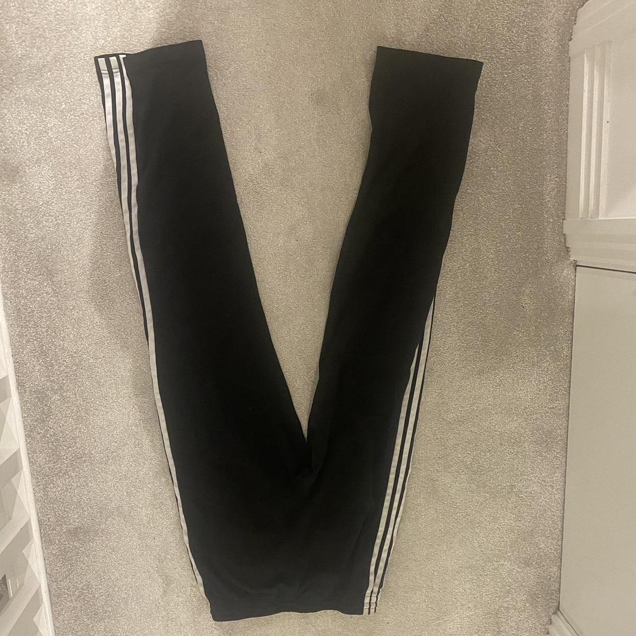 Adidas Black firebird tracksuit bottoms Adidas... Depop