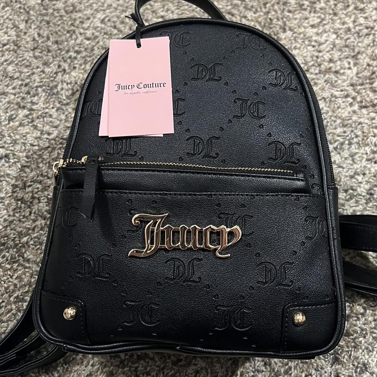 Juicy couture backpack black hotsell