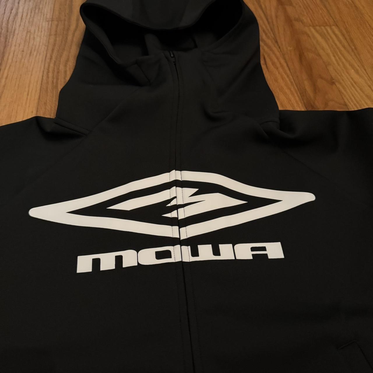 Mowalola Mowa Tech Hoodie Size XS - Cropped/Boxy | Depop