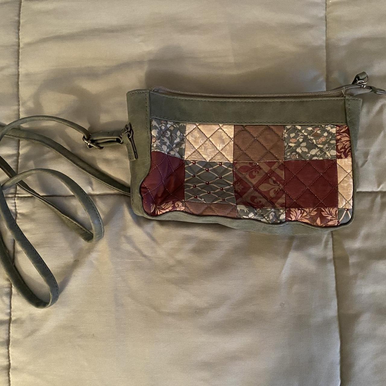 Donna Sharp | Bags | Donna Sharp Fall Colors Patchwork Quilted Mini Purse  Pristine | Poshmark