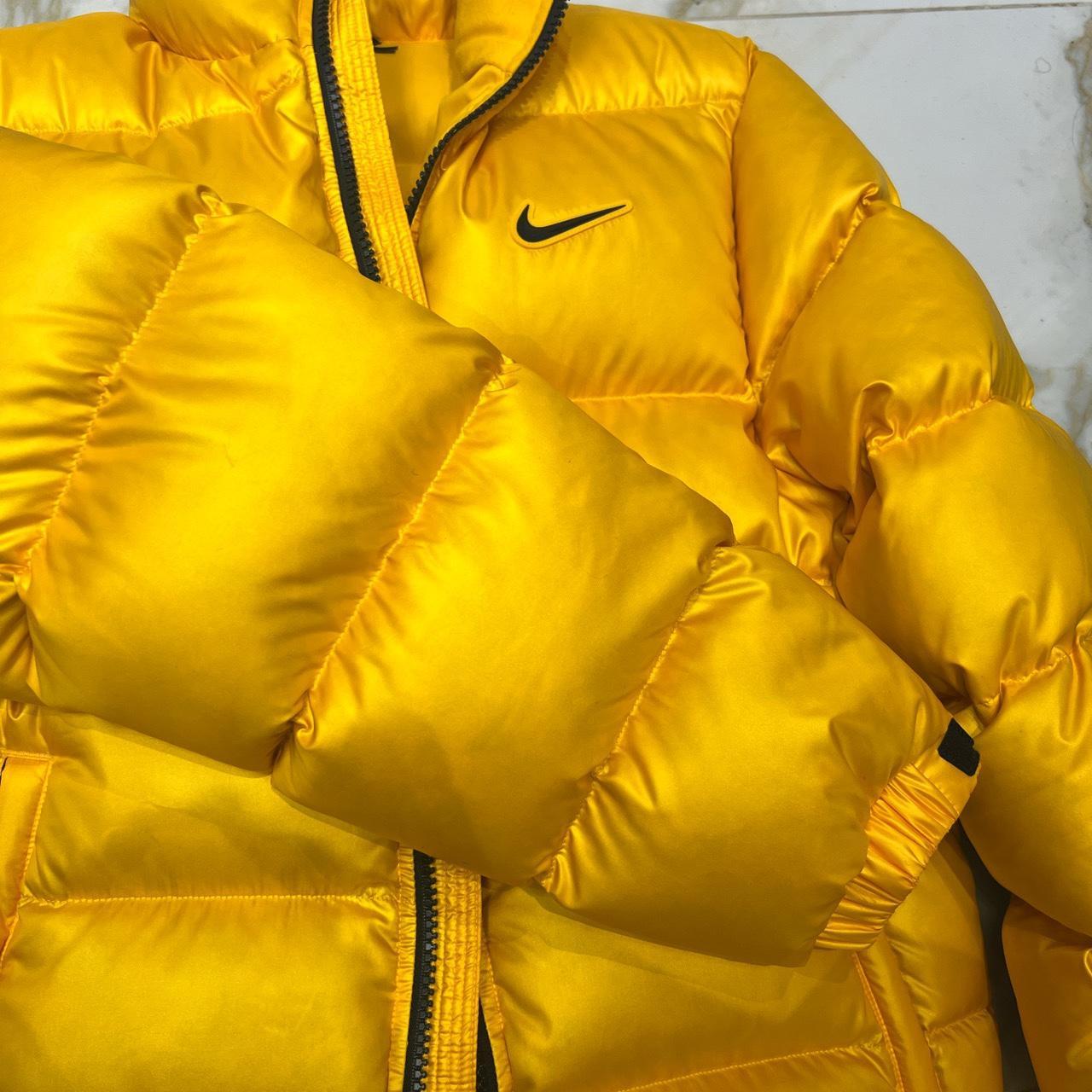 Nike Men's Yellow Coat | Depop