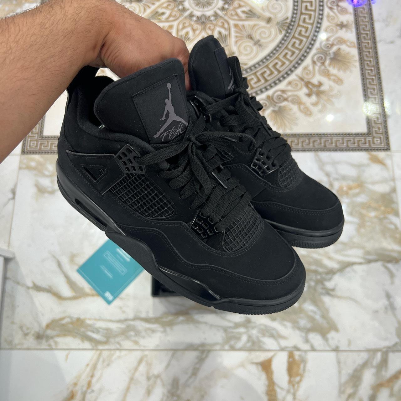 Jordan 4 Retro black cats 🐈‍⬛ (2020) 100% authentic... - Depop