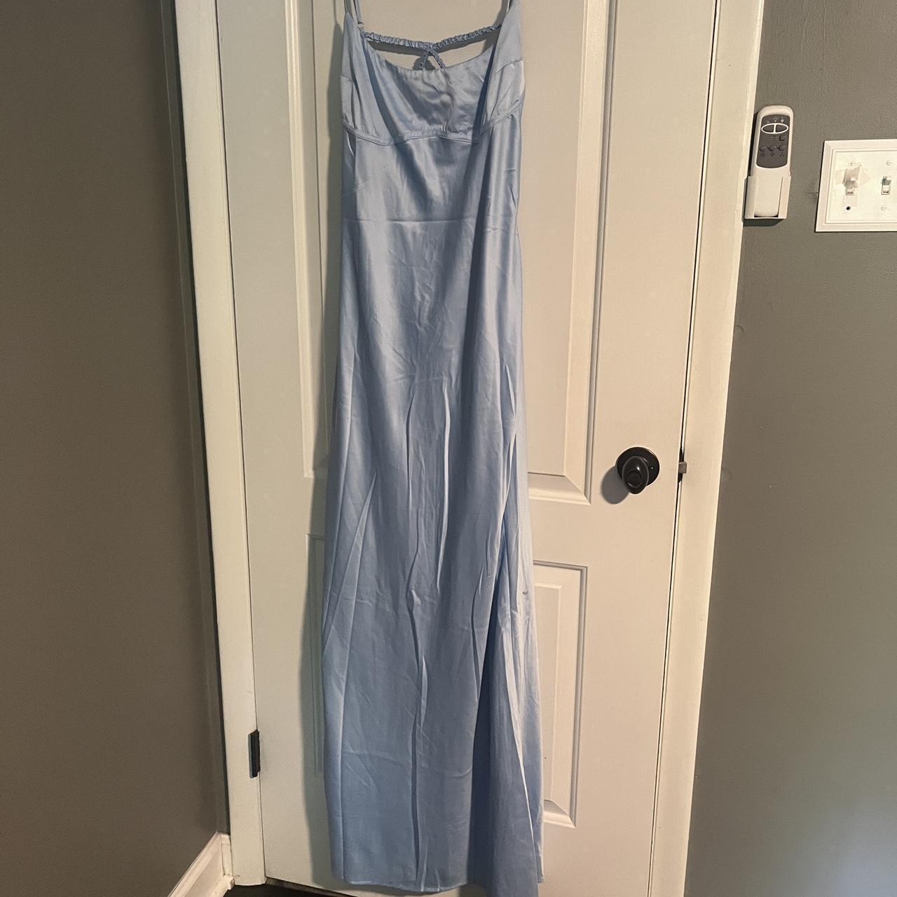 Princess Polly Women's Dress - Blue - 10 – Princess Polly ravia blue maxi dress Cross …