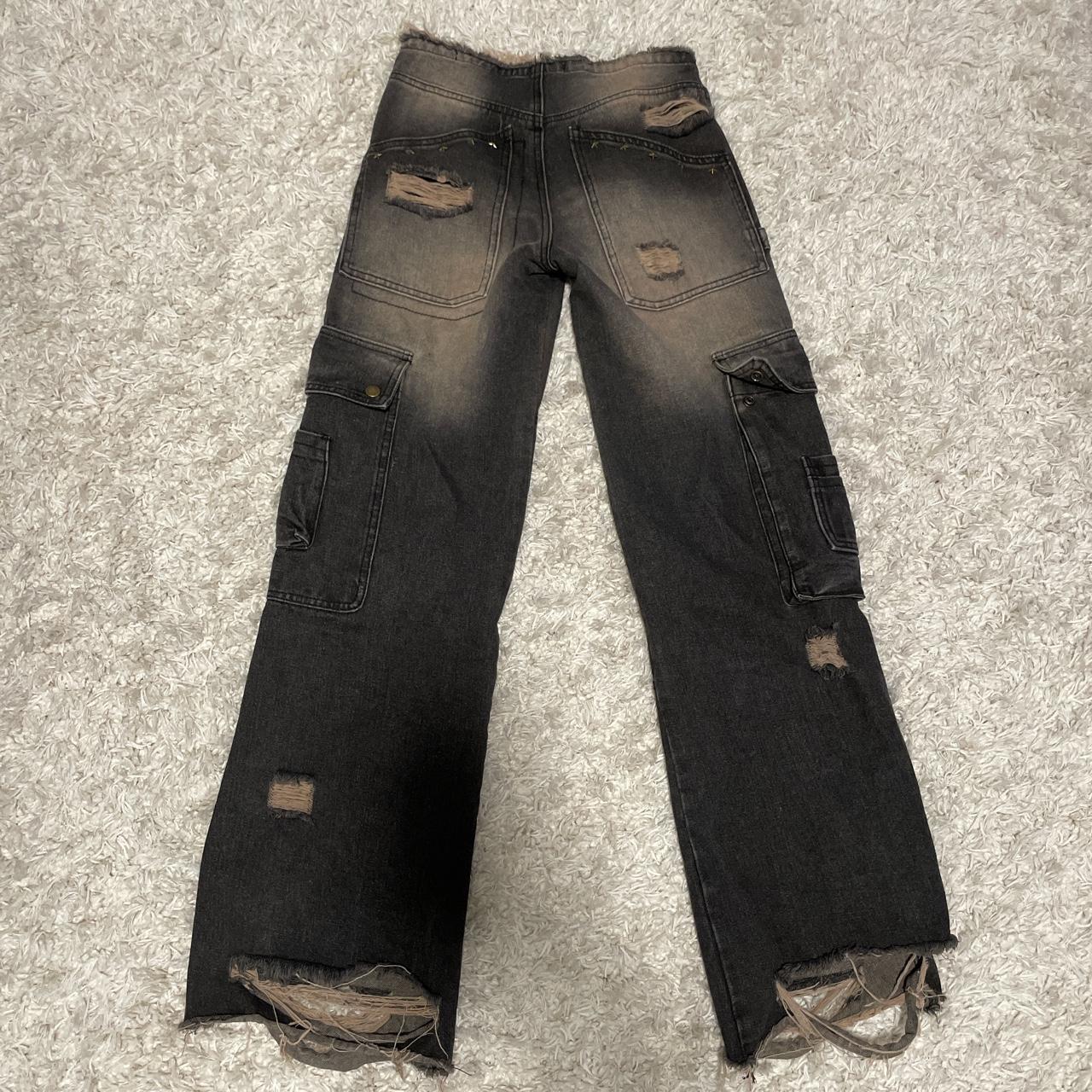 Jaded London cadet cargo jeans Super low rise !... Depop