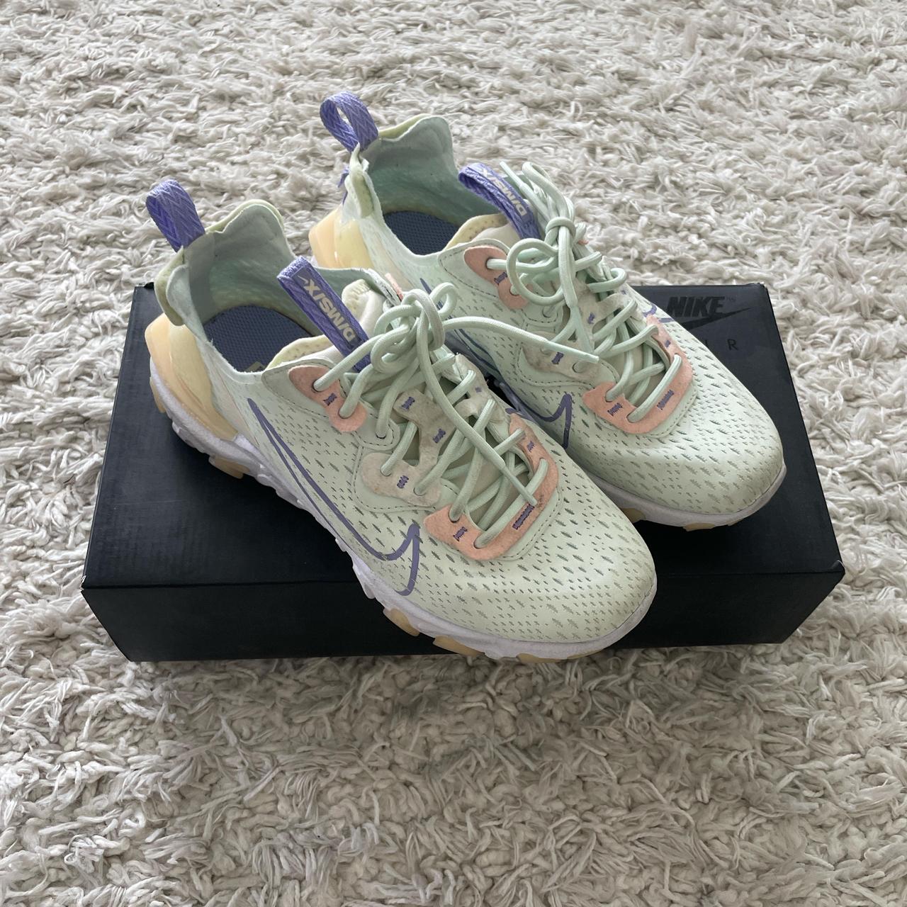 Nike WMNS REACT VISION 'BARELY GREEN PURPLE PULSE',