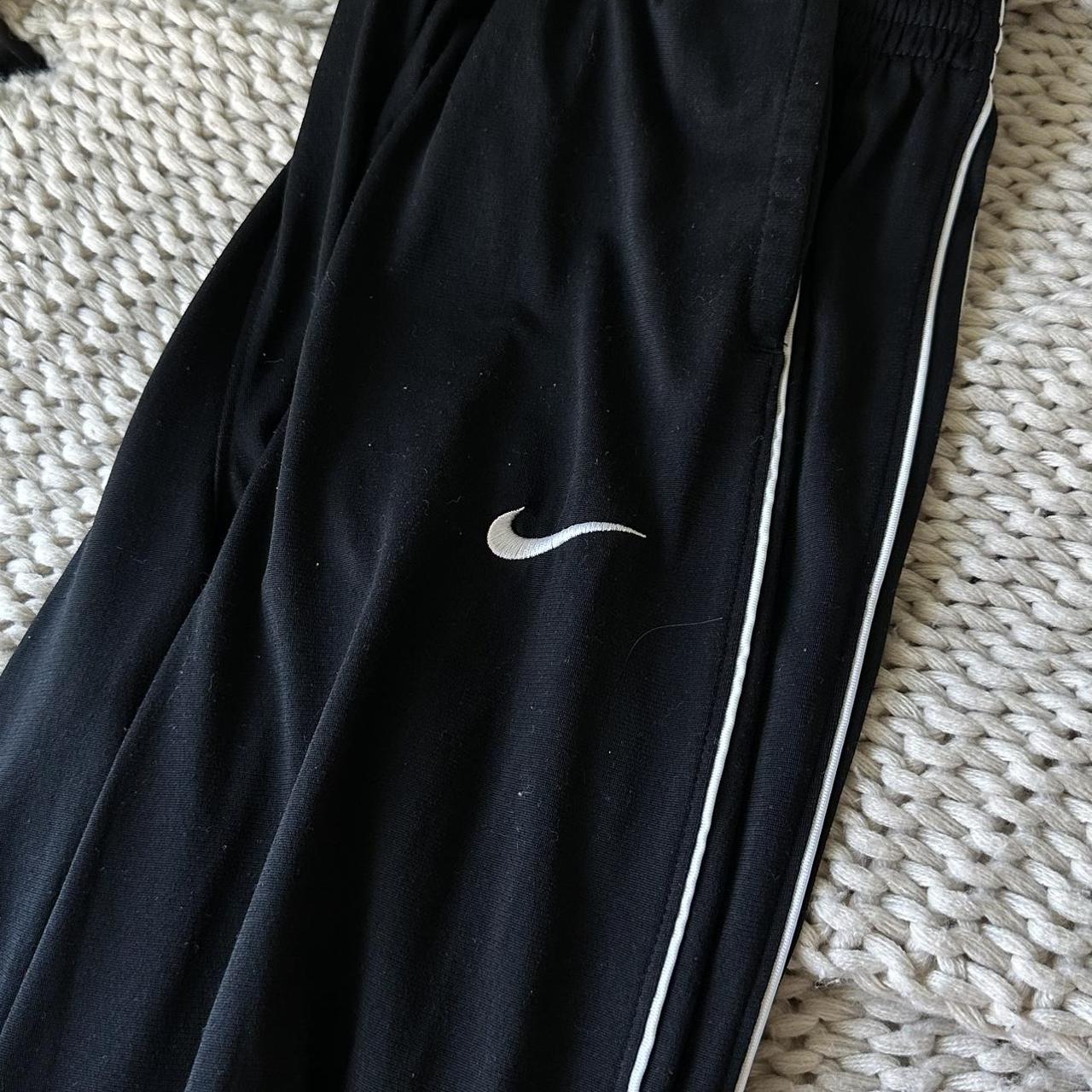 Nike Women's Black and White Trousers