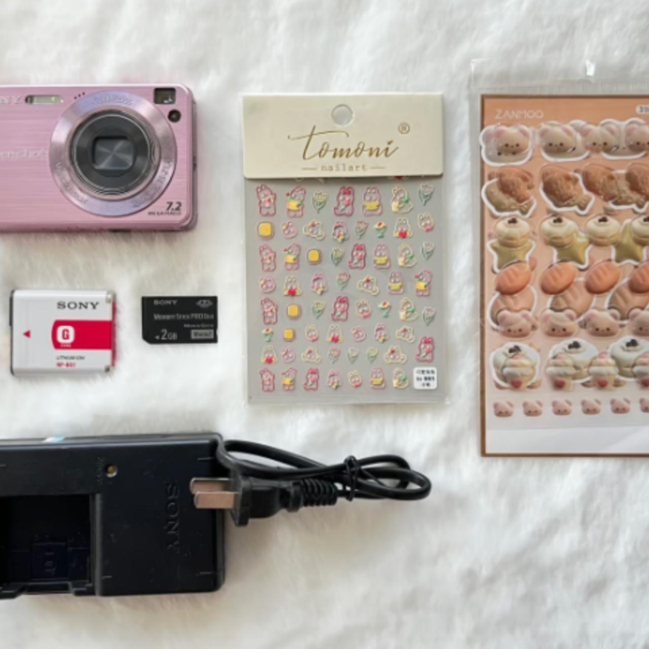 Sony pink Cybershot DSCW120 Digital... Depop