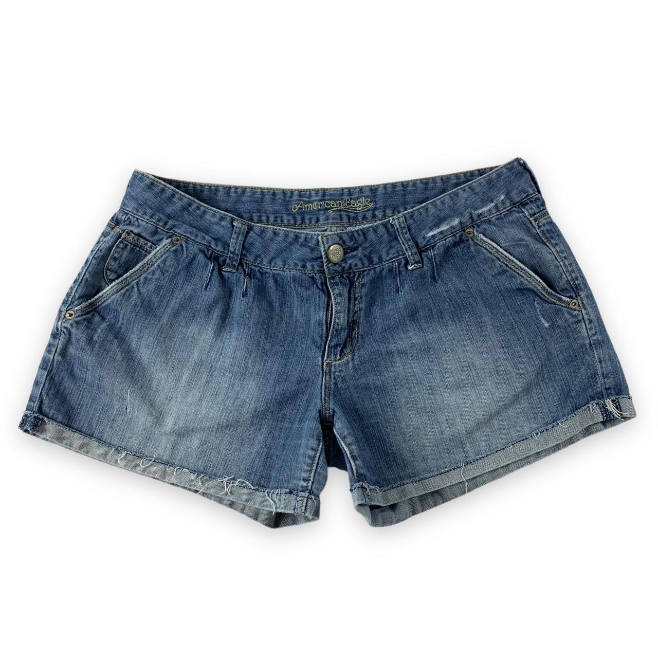 American eagle outfitters denim on sale shorts