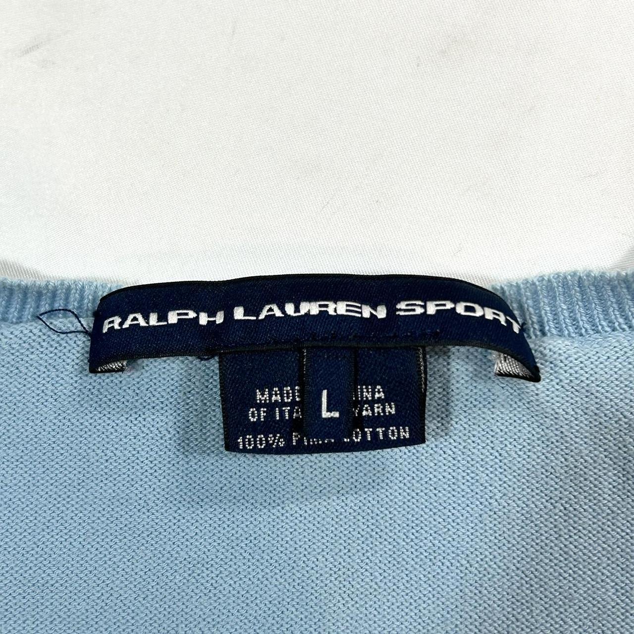 Vintage 90s Y2K Lauren Ralph Lauren 100% Cotton Knit - Depop