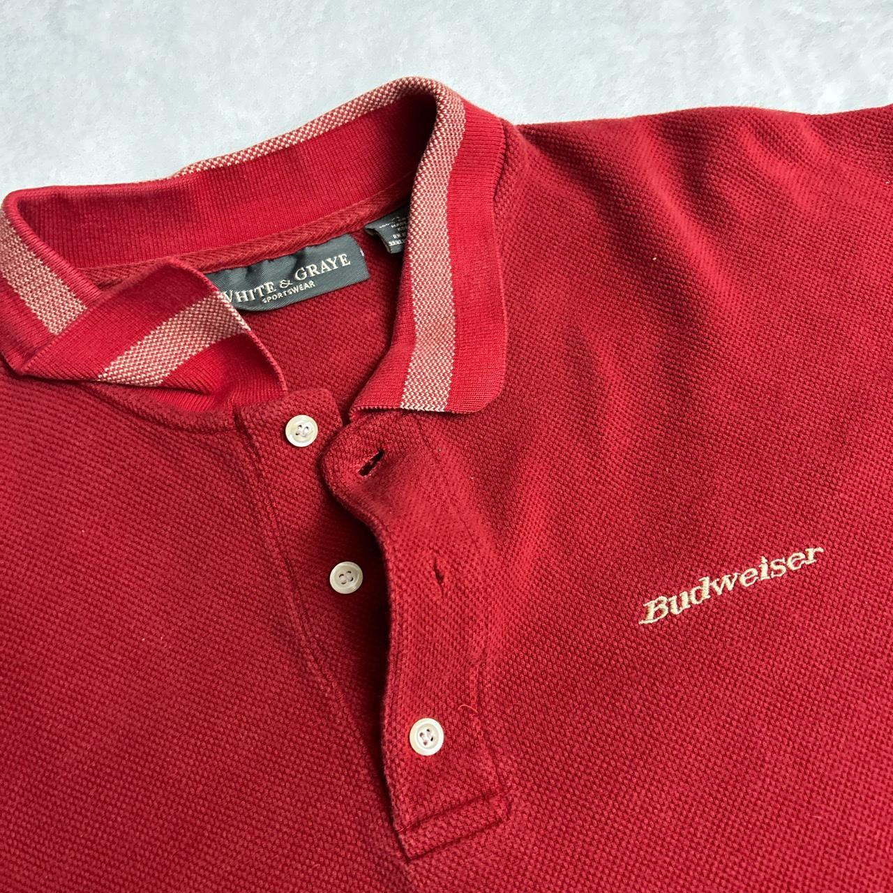 Budweiser hotsell polo shirts